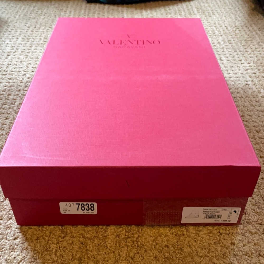 Valentino boot box